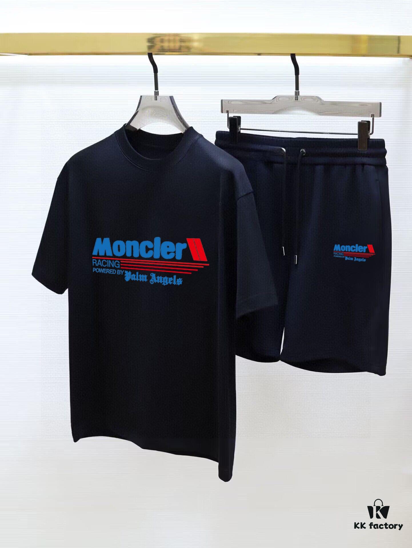 6931a252ccd8ab3d7af9668c MONCLER Men's 2025 New Short Sleeve T-Shirt and Shorts Set, High-End Version, Soft and Comfortable Fabric, Three-Dimensional Tailoring for a Perfect Fit