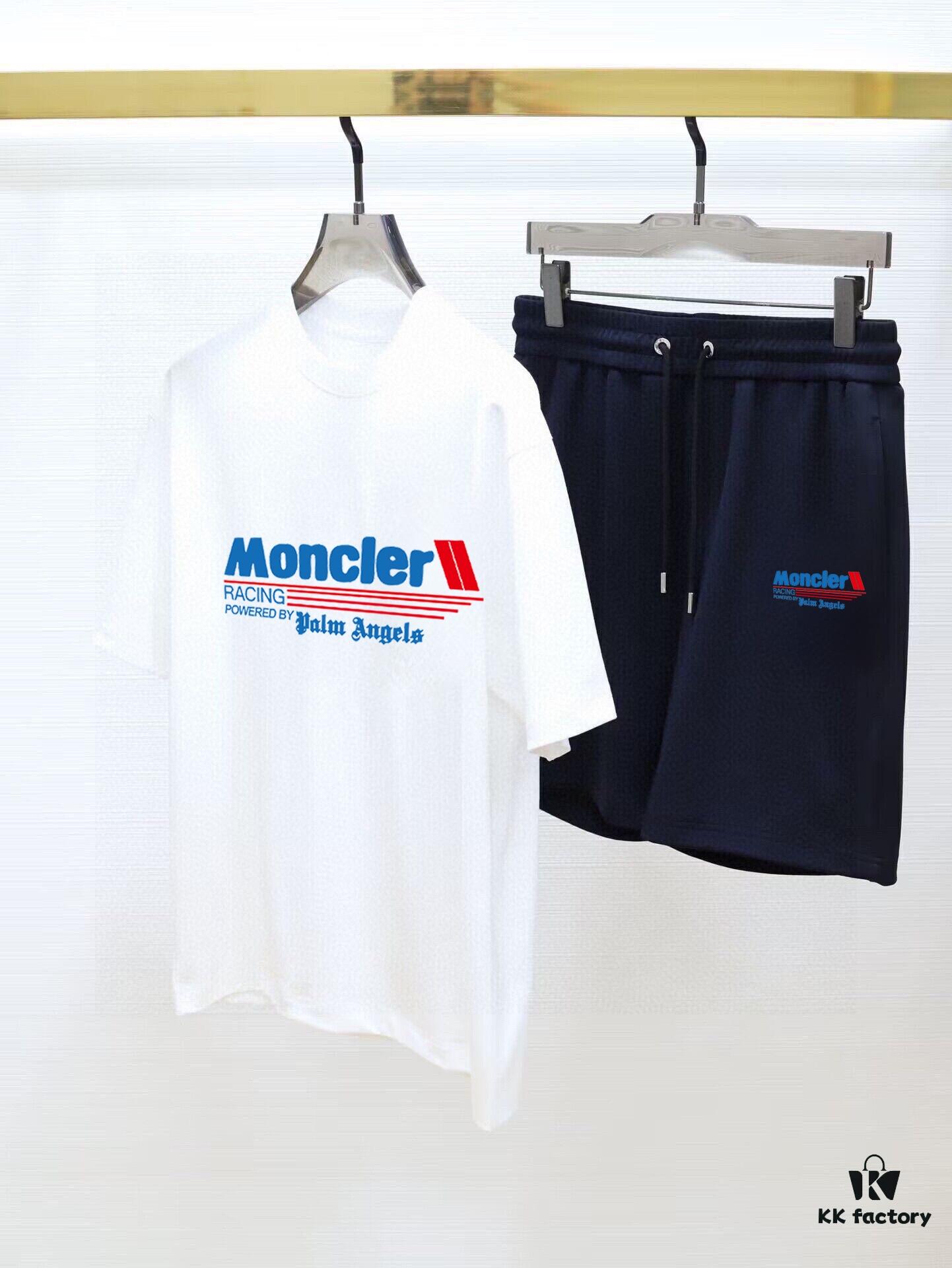 6931a252ccd8ab3d7af9668d MONCLER Men's 2025 New Short Sleeve T-Shirt and Shorts Set, High-End Version, Soft and Comfortable Fabric, Three-Dimensional Tailoring for a Perfect Fit