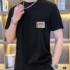 MONCLER 2025 Official Website Men's Summer High-Quality Double Mercerized Cotton Suit, Imported Premium Fabric, Trendy and Versatile Design