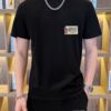 MONCLER 2025 Official Website Men's Summer High-Quality Double Mercerized Cotton Suit, Imported Premium Fabric, Trendy and Versatile Design