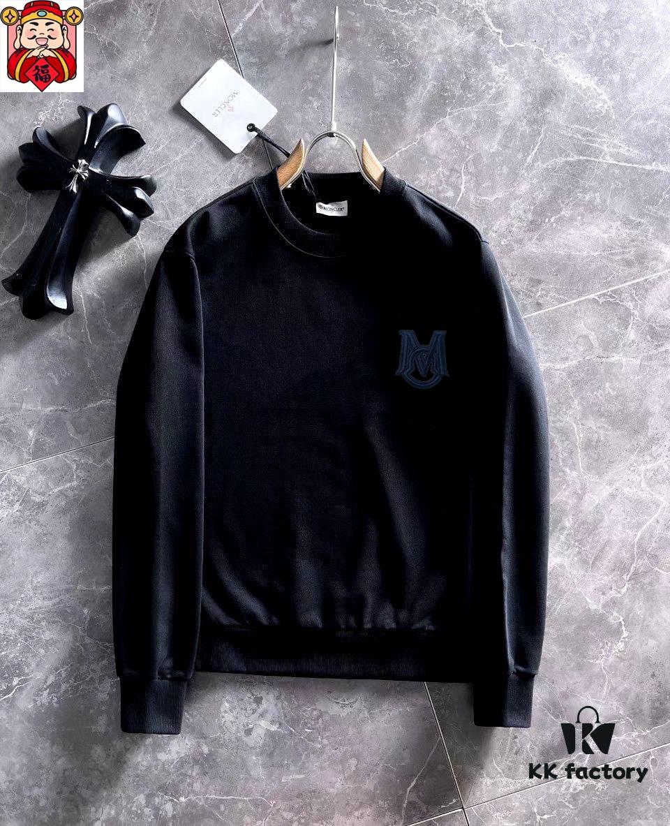 6931a254ccd8ab3d7af966ae MONCLER 2025 Spring New Arrival Long Sleeve Crew Neck Sweatshirt