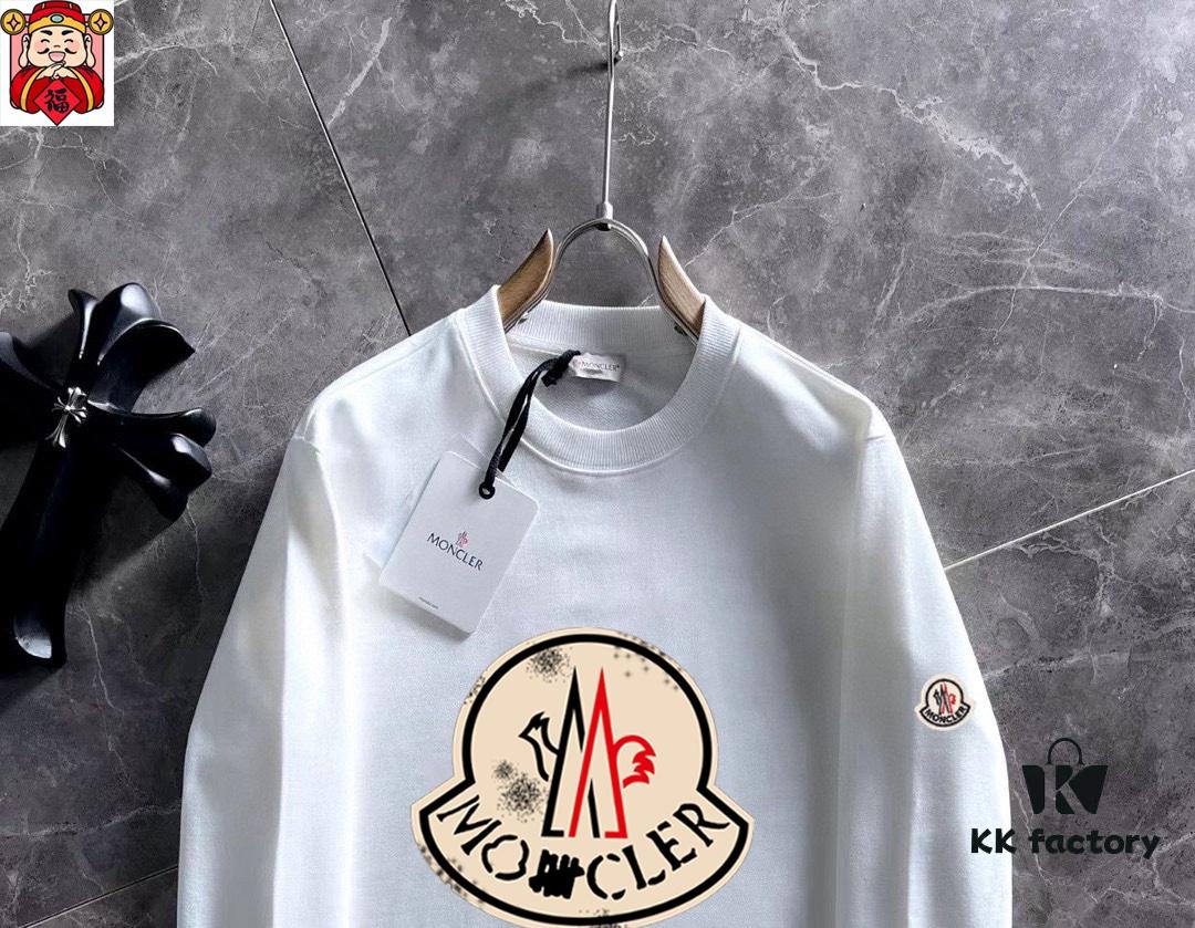 MONCLER 2025 Spring New Arrival Long Sleeve Crew Neck Sweatshirt for Men (Perfect for All Body Types)