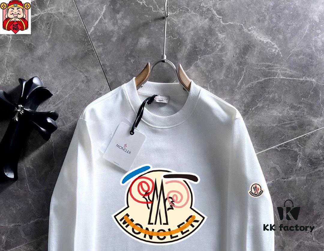 6931a255ccd8ab3d7af966c3 MONCLER 2025 Spring New Arrival Long Sleeve Crew Neck Sweatshirt (Perfect for All Body Types)