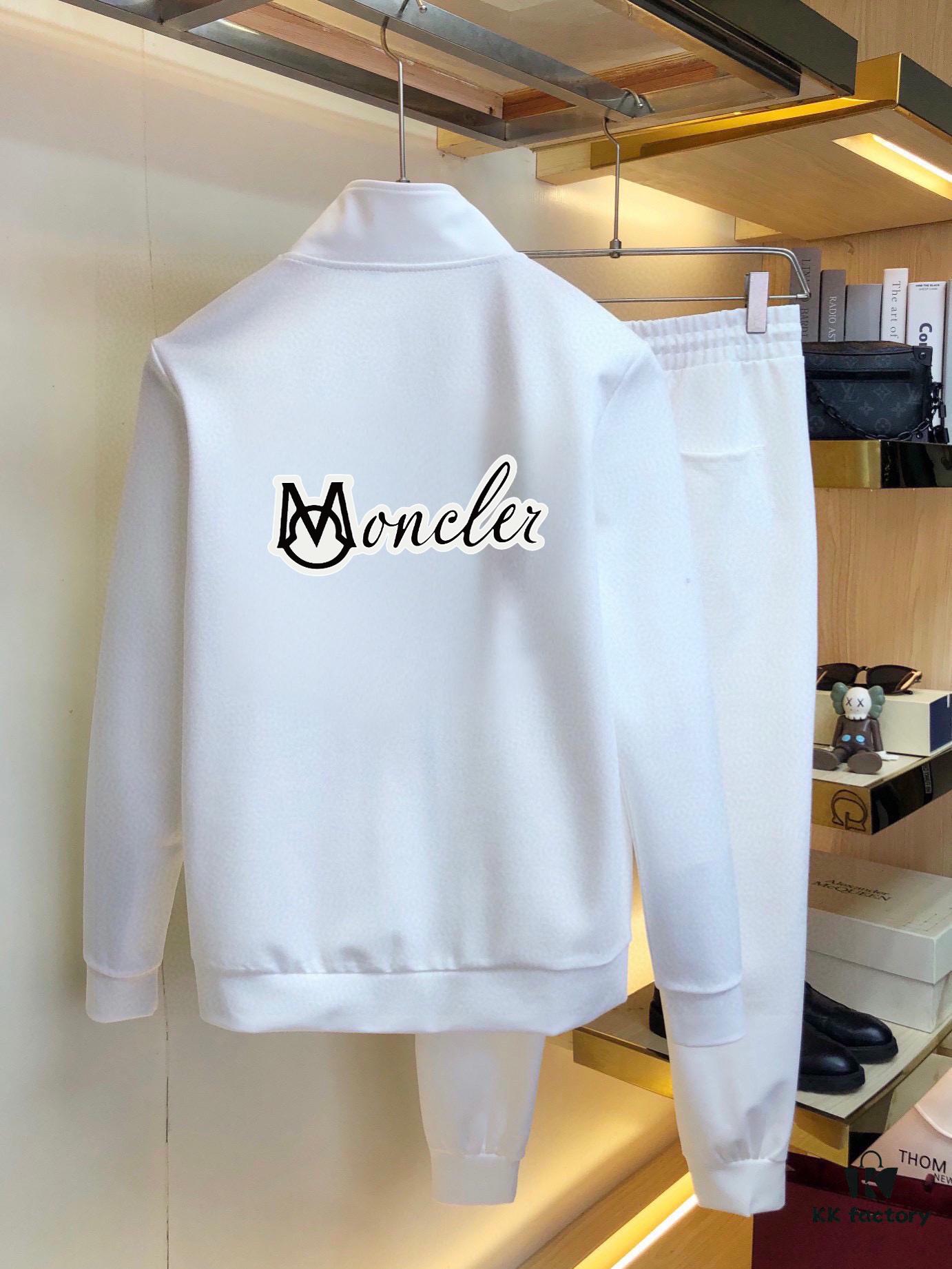 6931a255ccd8ab3d7af966cb MONCLER Knit Cardigan Sweatshirt Set - 2025 New Arrival, Premium Roman Cotton, Natural Comfort and Elegant Design