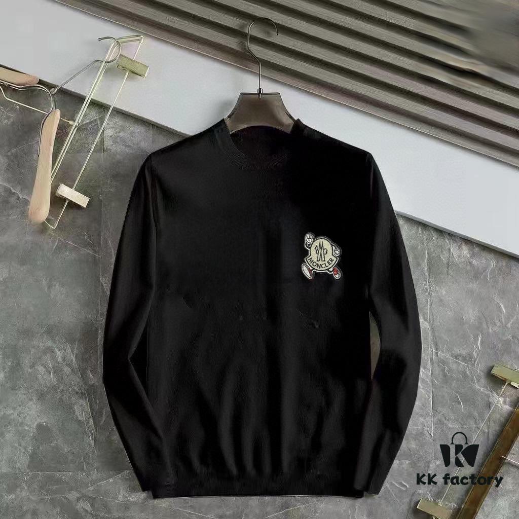 6931a257ccd8ab3d7af966e6 MONCLER Autumn-Winter Classic Crew Neck Wool Pullover, 2025 Latest Design, Premium Wool Blend, Slim Fit, Timeless Style