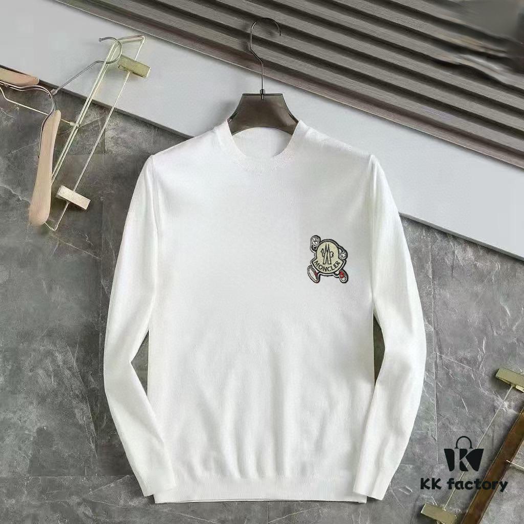 6931a257ccd8ab3d7af966e7 MONCLER Autumn-Winter Classic Crew Neck Wool Pullover, 2025 Latest Design, Premium Wool Blend, Slim Fit, Timeless Style