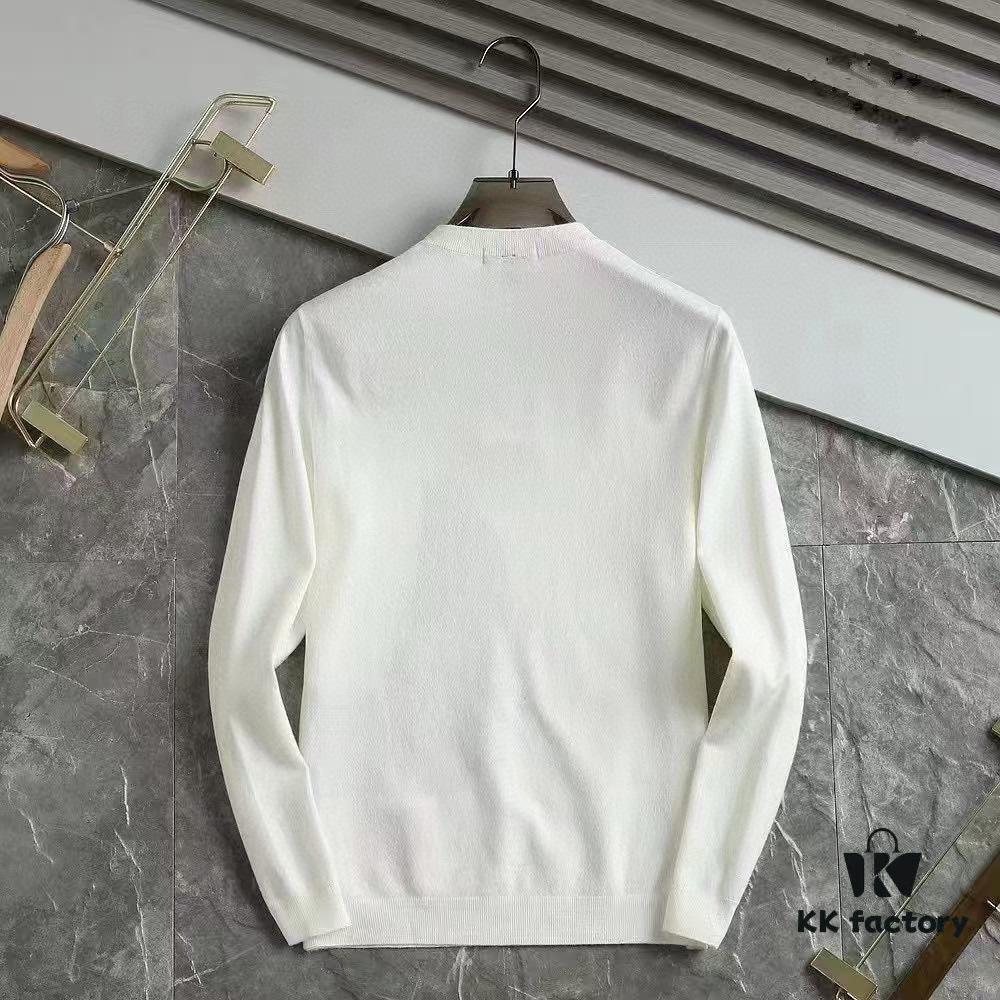 6931a257ccd8ab3d7af966ea MONCLER Autumn-Winter Classic Crew Neck Wool Pullover, 2025 Latest Design, Premium Wool Blend, Slim Fit, Timeless Style