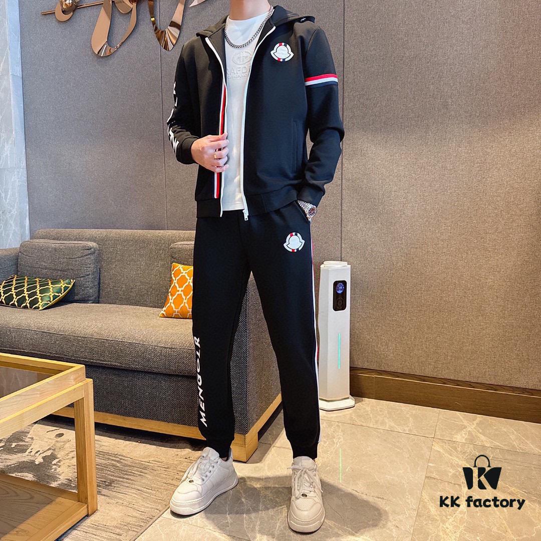 6931a259ccd8ab3d7af96712 MONCLER Official Version 2025 New Arrival Cardigan Sweatshirt Set, Premium Tencel Roman Cotton, Natural Comfort and Elegant Design