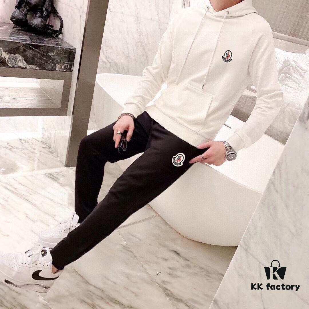 6931a25accd8ab3d7af9672d MONCLER Hoodie Set – Premium 100% Natural Roman Cotton, Elegant and Comfortable Fit, Original Factory Craftsmanship