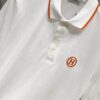 6931a25bccd8ab3d7af96740 Hermes 25SS Classic H Embroidered Short-Sleeve Polo Shirt