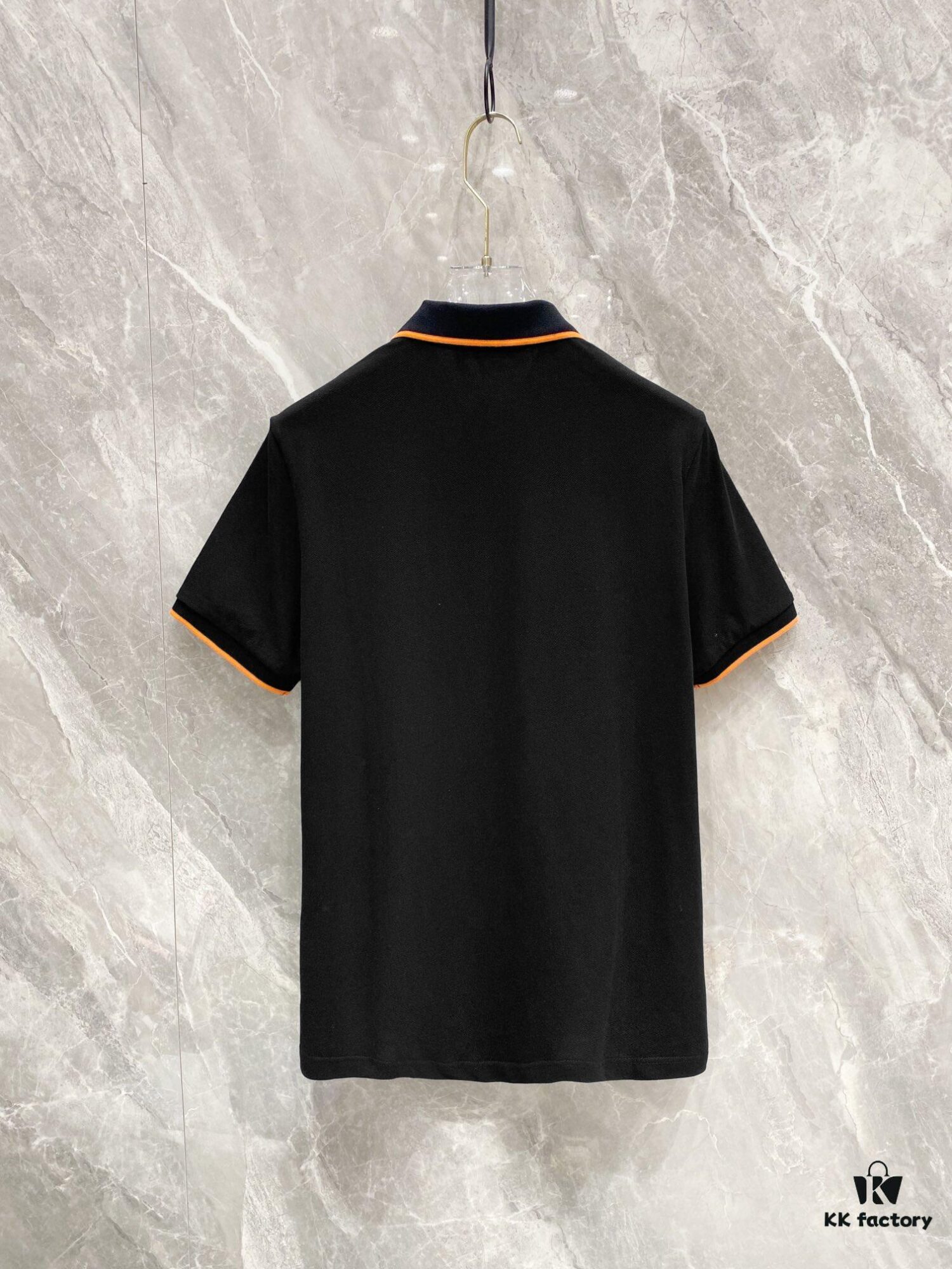 6931a25cccd8ab3d7af96753 Hermes 25SS Classic H Embroidered Short-Sleeve Polo Shirt