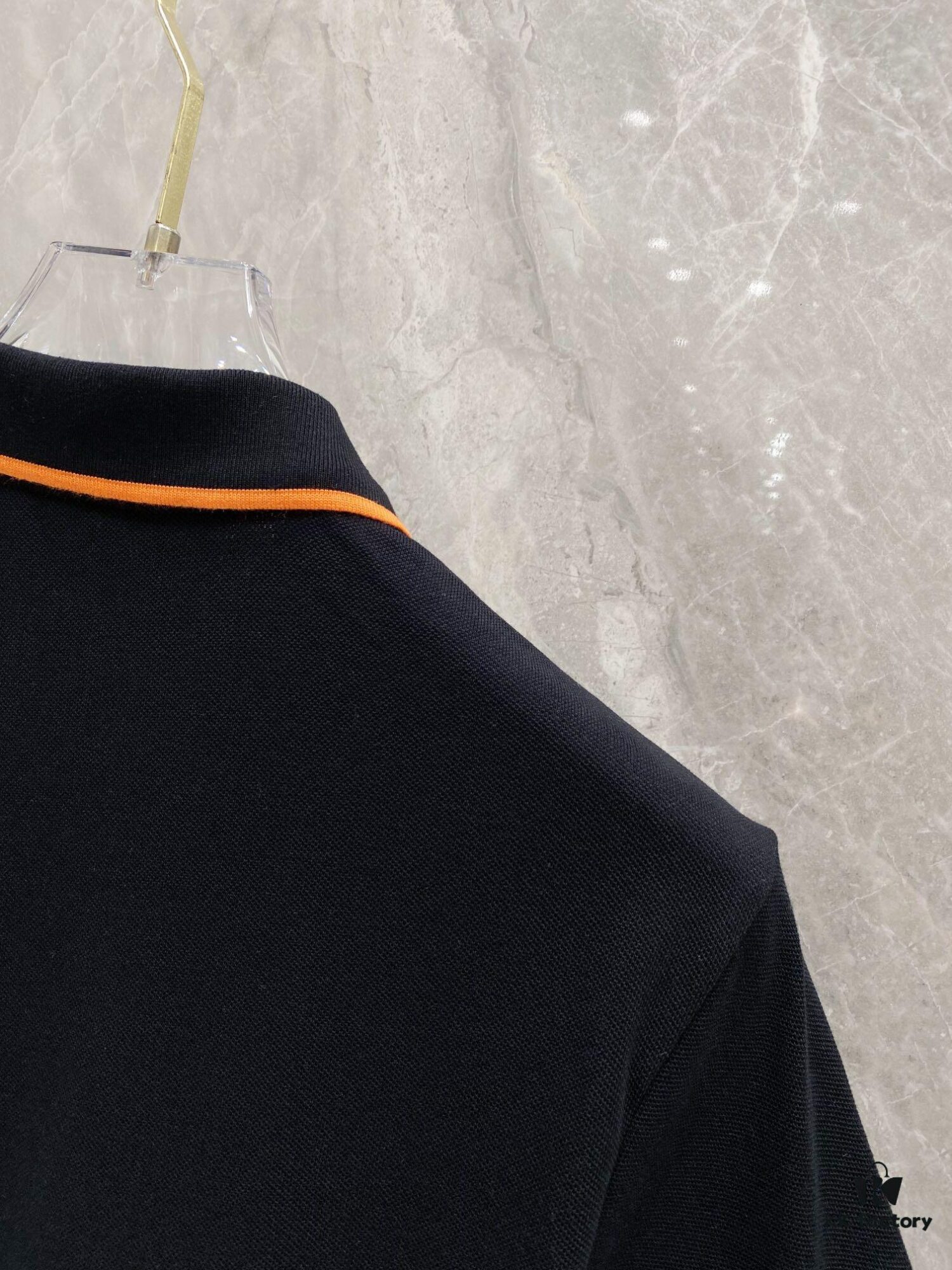 6931a25cccd8ab3d7af96754 Hermes 25SS Classic H Embroidered Short-Sleeve Polo Shirt