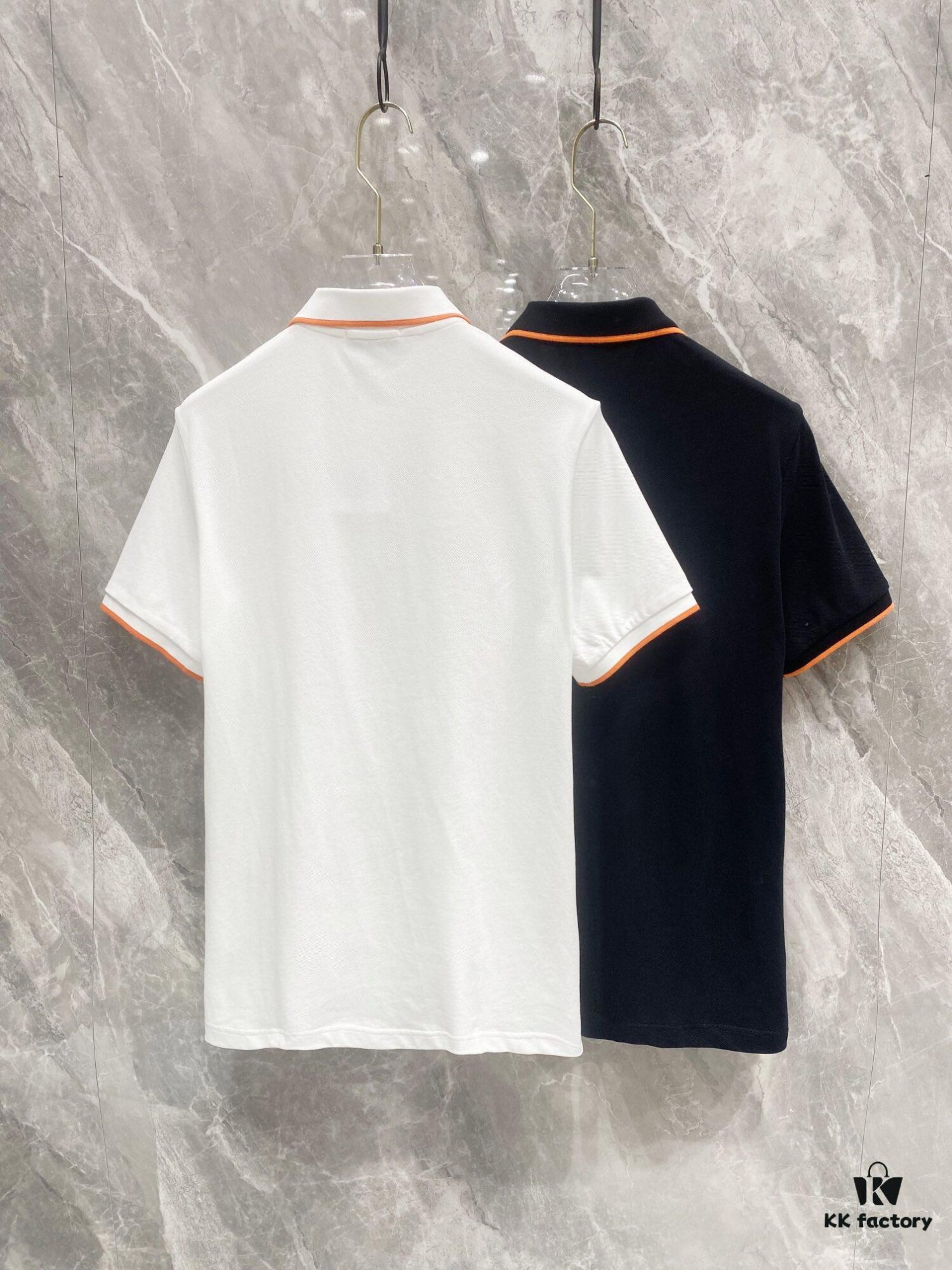 6931a25cccd8ab3d7af96755 Hermes 25SS Classic H Embroidered Short-Sleeve Polo Shirt