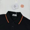 6931a25eccd8ab3d7af9675a Hermes 2025 SS Summer New Arrival Color-Blocked Collar Knit Polo Shirt, 100% Piqué Cotton, Smooth 16-Gauge Knitted Short-Sleeve, Super Soft and Delicate Texture, Premium Feel with Low-Key Luxury