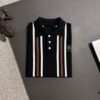 6931a25fccd8ab3d7af96766 High-Quality Hermès 2025 Spring/Summer New Men's Notched Collar Short-Sleeve T-Shirt