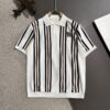 6931a25fccd8ab3d7af96768 High-Quality Hermès 2025 Spring/Summer New Men's Notched Collar Short-Sleeve T-Shirt