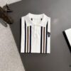 6931a25fccd8ab3d7af9676f High-Quality Hermès 2025 Spring/Summer New Men's Notched Collar Short-Sleeve T-Shirt