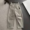 6931a25fccd8ab3d7af96771 Hermes 2025 Spring and Summer New Elastic Waist Casual Pants, Lightweight Custom Counter Fabric, Breathable and Comfortable, Exquisite Details, Brand Design Concept, High Quality, Soft and Smooth Touch