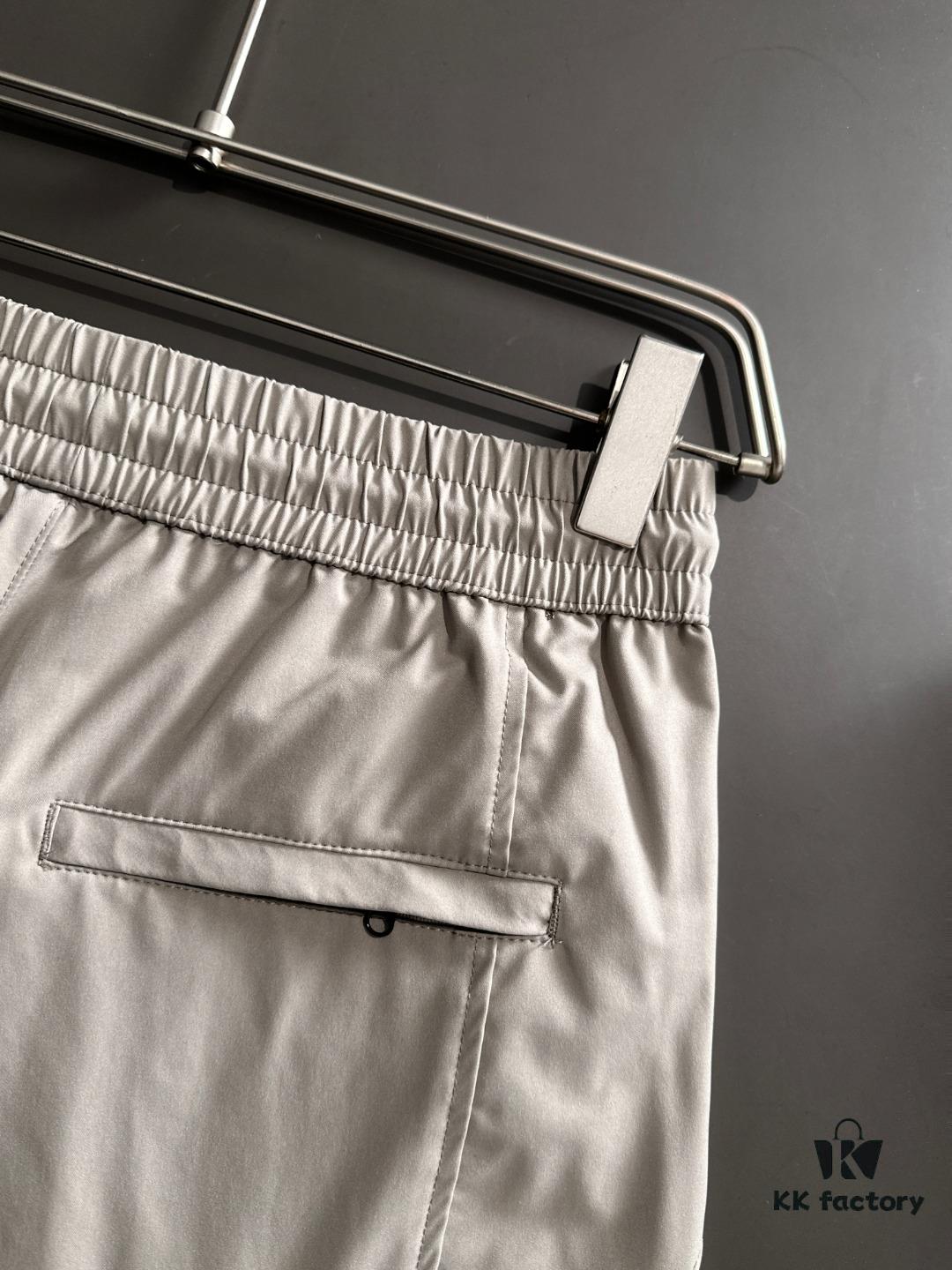 6931a260ccd8ab3d7af96776 Hermes 2025 Spring and Summer New Elastic Waist Casual Pants, Lightweight Custom Counter Fabric, Breathable and Comfortable, Exquisite Details, Brand Design Concept, High Quality, Soft and Smooth Touch