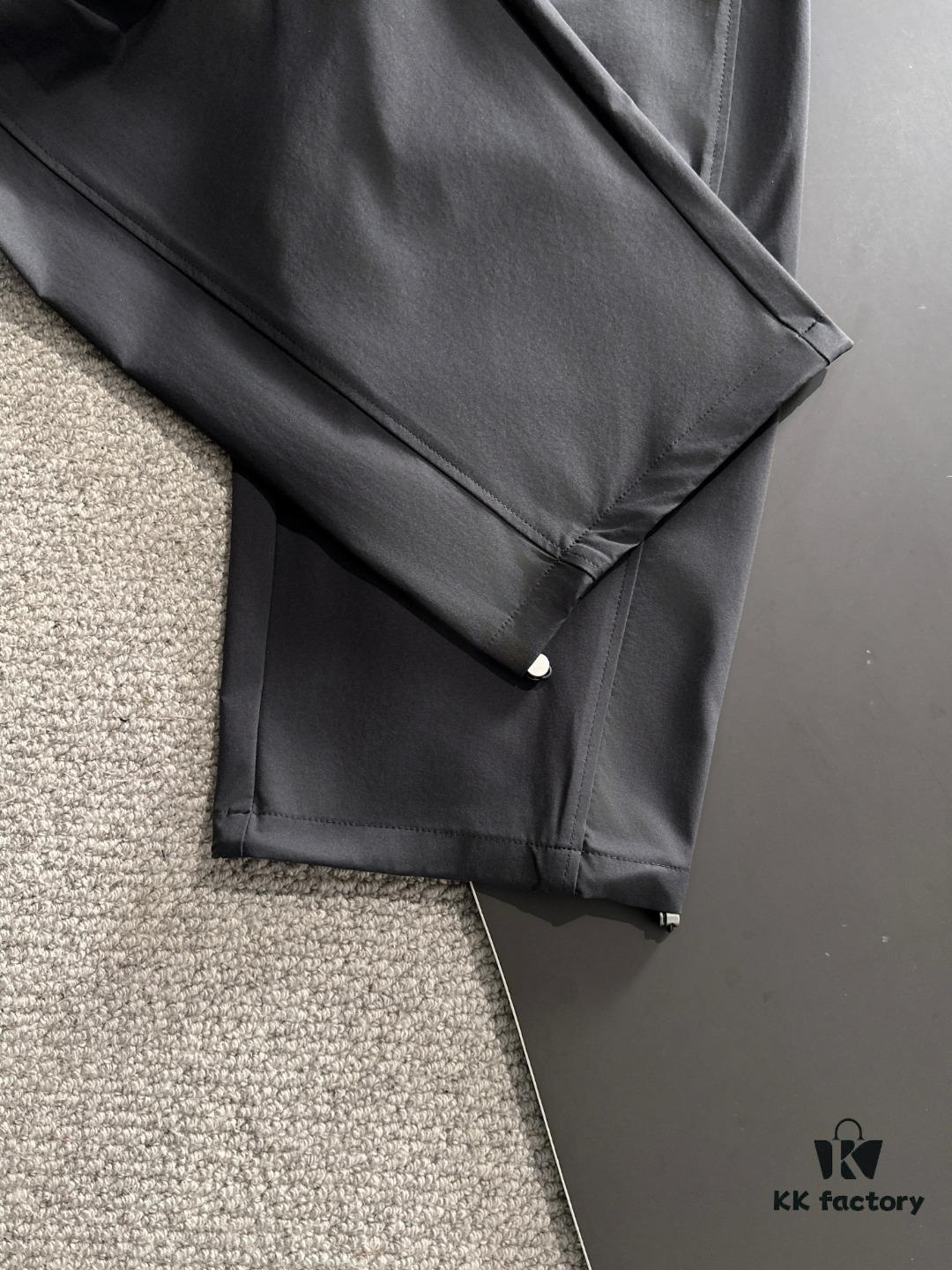 6931a260ccd8ab3d7af9677e Hermes 2025 Spring/Summer New Elastic Waist Casual Pants, Lightweight Custom Counter Fabric, Breathable and Comfortable, Exquisitely Designed with Brand Elements, Soft and Smooth Texture, Excellent Fit and Tailoring