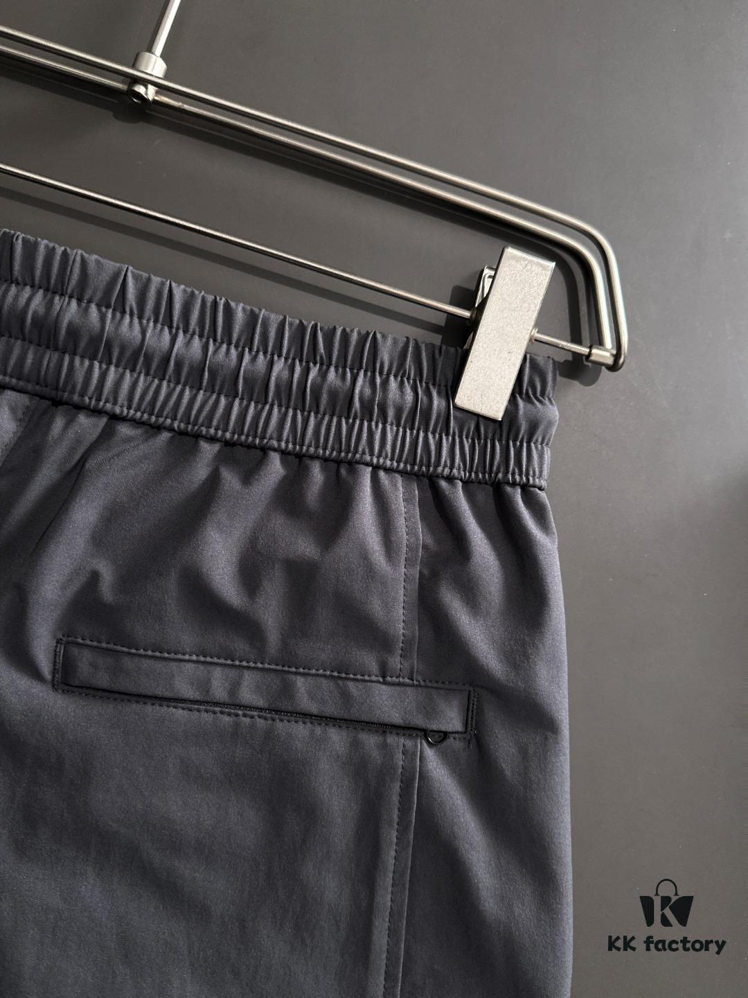 6931a260ccd8ab3d7af9677f Hermes 2025 Spring/Summer New Elastic Waist Casual Pants, Lightweight Custom Counter Fabric, Breathable and Comfortable, Exquisitely Designed with Brand Elements, Soft and Smooth Texture, Excellent Fit and Tailoring