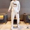 Hermes Hoodie Set 2025 New Arrival Premium Cotton Unisex Sweatshirt Set Natural High-Quality Roman Cotton Comfort Fit Elegant Design