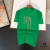 6931a263ccd8ab3d7af967bb HERMES Men's Casual Short-Sleeve T-Shirt, 2025 Spring/Summer New Arrival, Premium Logo Embroidery, High-End Imported Silk-Cotton Fabric, Stylish and Versatile Design