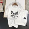 6931a267ccd8ab3d7af96802 HERMES Men's Short Sleeve T-Shirt and Shorts Set 2025 New Arrival! Official Website Synchronized Release! Premium Version with Exquisite Soft Touch for Ultimate Comfort! Three-Dimensional Tailoring Offers Excellent Fit!