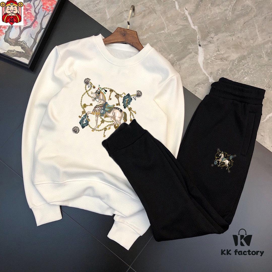 HERMES (Gospel for the Plus-Size) New 2025 Best-Selling Hoodie Set – Official Website Original Version, Premium Natural Roman Cotton, Elegant and Comfortable Unisex Design