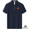 6931a26accd8ab3d7af96832 Hermes Summer New Arrival T-Shirt Collar Short-Sleeve Polo Shirt, Counter Custom Fabric, Highly Breathable and Comfortable