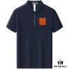 6931a26bccd8ab3d7af96840 Hermès Summer New Arrival Polo Shirt with Turn-down Collar, Short Sleeve Unisex T-shirt, Premium Custom Fabric for High Breathability and Comfort, Material: 71.6% Cotton, 25.3% Polyester, 3.1% Spandex