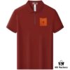 6931a26bccd8ab3d7af96843 Hermès Summer New Arrival Polo Shirt with Turn-down Collar, Short Sleeve Unisex T-shirt, Premium Custom Fabric for High Breathability and Comfort, Material: 71.6% Cotton, 25.3% Polyester, 3.1% Spandex