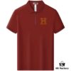 6931a26cccd8ab3d7af96849 Hermes Summer New Arrival Polo Shirt Men's and Women's Short Sleeve Turn-down Collar T-Shirt, Counter Custom Fabric, Highly Breathable and Comfortable, Material: 71.6% Cotton, 25.3% Polyester, 3.1% Spandex