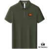 Hermes [Strong] Summer New Arrival T-Shirt Collar Short-Sleeve Polo Shirt, Counter Custom Fabric with High Breathability and Comfort, Material: 71.6% Cotton, 25.3% Polyester Fiber, 3.1% Spandex