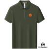 Hermès Summer New Arrival T-Shirt Collar Short-Sleeve Polo Shirt, Counter Custom Fabric with High Breathability and Comfort, Material: 71.6% Cotton, 25.3% Polyester, 3.1% Spandex, Unisex Design Reflecting Brand Identity and Premium Quality, Exquisite Soft Touch, Leisure Cut with Excellent Fit (Complete with Three Labels)