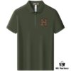 6931a272ccd8ab3d7af9686f Hermès Summer New Arrival Polo Shirt with Collar, Short Sleeve, Premium Custom Fabric, Breathable and Comfortable, 71.6% Cotton, 25.3% Polyester, 3.1% Elastane