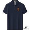 Hermes [Strong] Summer New Arrival T-Shirt Collar Short-Sleeve Polo Shirt, Counter Custom Fabric with High Breathability and Comfort, Material: 71.6% Cotton, 25.3% Polyester Fiber, 3.1% Spandex