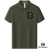 Hermes [Strong] Summer New Arrival T-Shirt Collar Short-Sleeve Polo Shirt, Counter Custom Fabric with High Breathability and Comfort, Material: 71.6% Cotton, 25.3% Polyester Fiber, 3.1% Spandex
