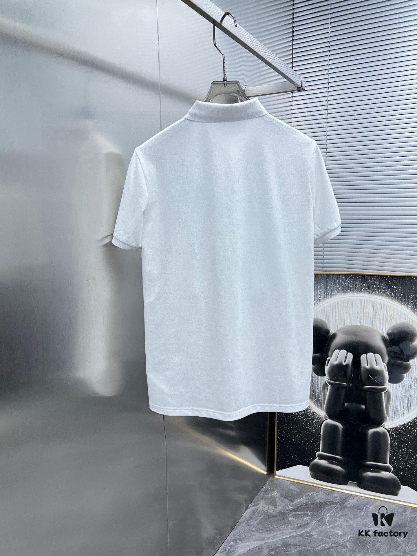 6931a276ccd8ab3d7af9688e Hermes Summer New Arrival Polo Shirt with Collar, Short Sleeve, Premium Custom Fabric, Breathable and Comfortable, Exquisite Design with Brand Elements, Soft and Smooth Texture, Leisure Cut with Excellent Fit