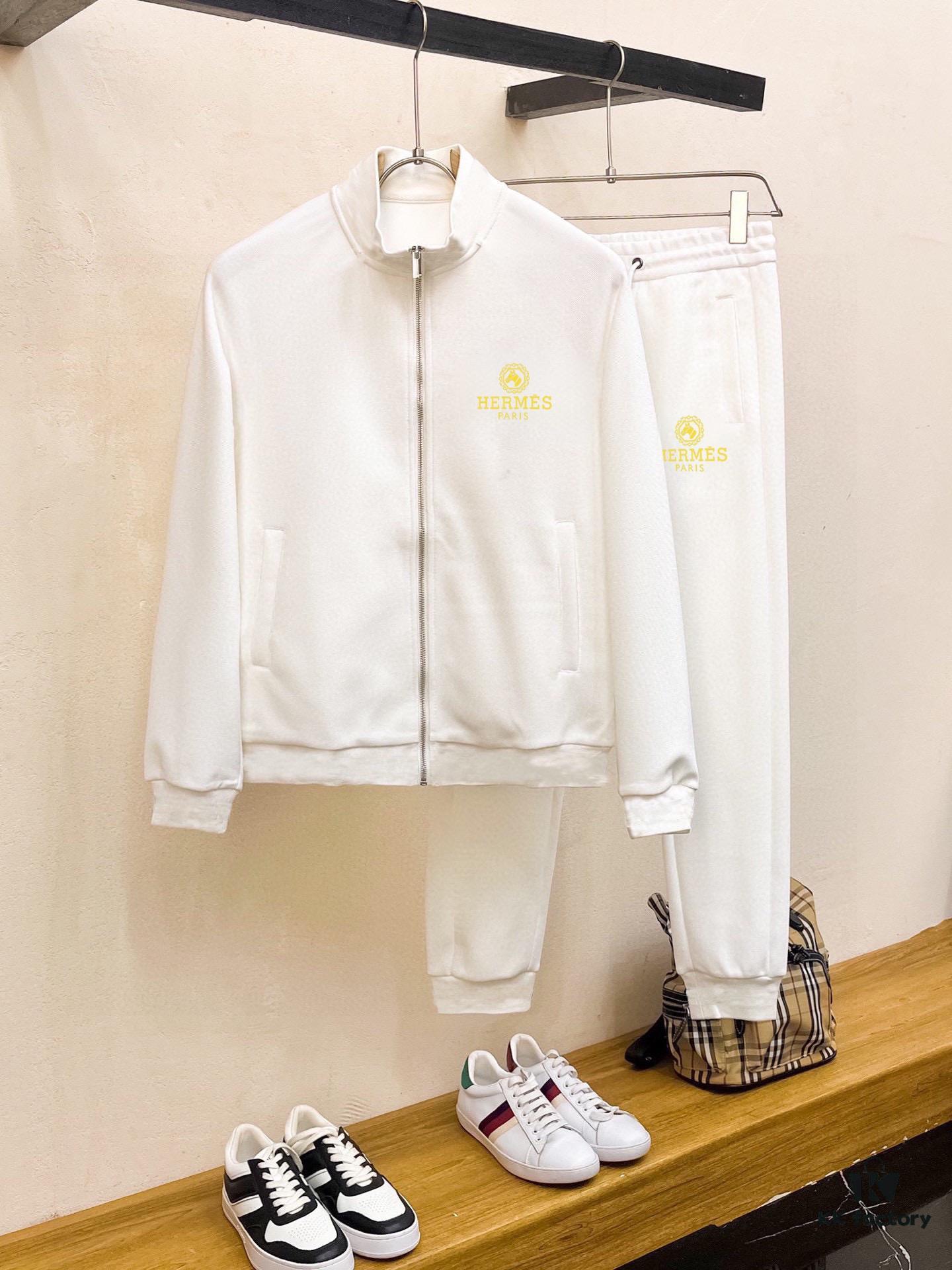 6931a277ccd8ab3d7af9689b HERMES (Gospel for the Plus-Size) New 2025 Best-Selling Knit Cardigan Sweatshirt Set – Official Website Original Version, Premium Natural Roman Cotton 100%, Elegant and Comfortable Unisex Wear