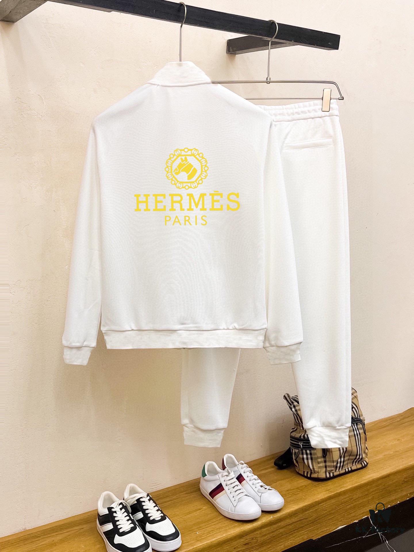 6931a277ccd8ab3d7af9689d HERMES (Gospel for the Plus-Size) New 2025 Best-Selling Knit Cardigan Sweatshirt Set – Official Website Original Version, Premium Natural Roman Cotton 100%, Elegant and Comfortable Unisex Wear