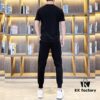HERMES Men's High-Quality Double-Mercerized Cotton Summer Suit Set, Imported Premium Fabric, Fashionable and Versatile Design