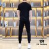 HERMES Men's High-Quality Double-Mercerized Cotton Summer Suit Set, Imported Premium Fabric, Trendy and Versatile Design