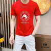 6931a27accd8ab3d7af968d5 HERMES Men's Casual Short-Sleeve T-Shirt, 2025 Spring/Summer New Arrival, Premium Logo Embroidery, High-End Imported Silk-Cotton Fabric, Stylish and Versatile Design
