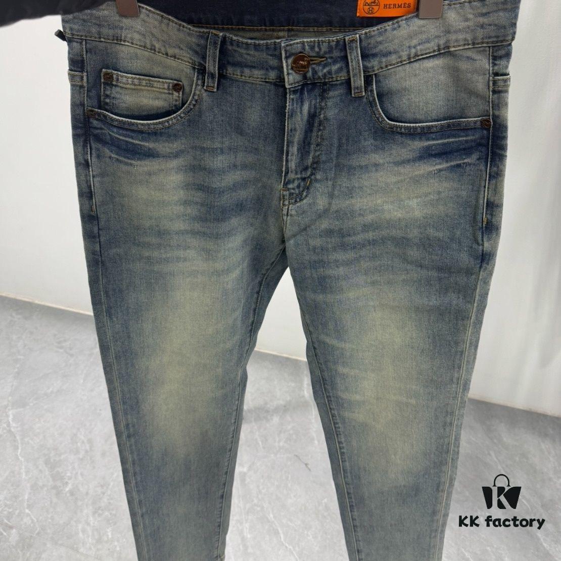 6931a27dccd8ab3d7af968f3 2025 Spring Summer European Cabinet New Arrival Ultra A-Level Proxy Grade Overseas Trading Company Order Source Top Original High-End Men's Custom Fashion Slim Straight Jeans