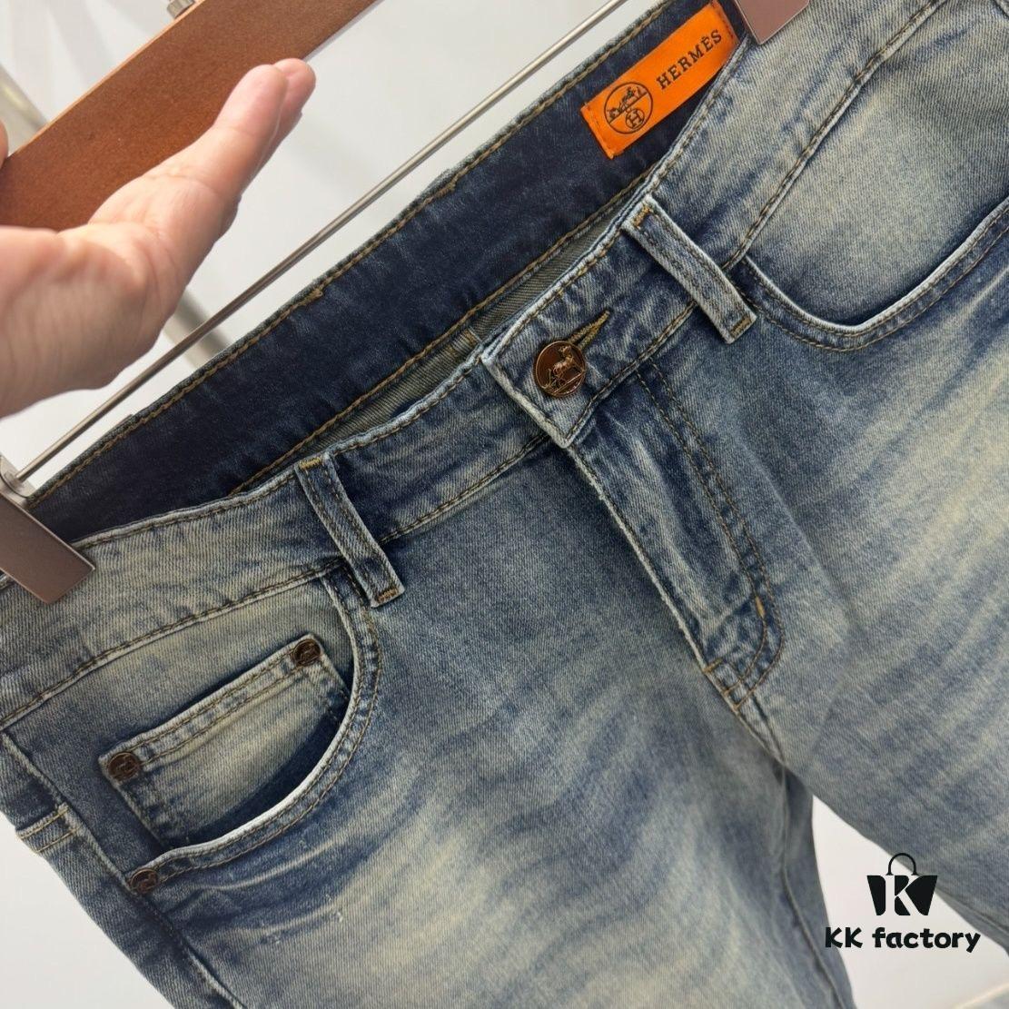 6931a27dccd8ab3d7af968f5 2025 Spring Summer European Cabinet New Arrival Ultra A-Level Proxy Grade Overseas Trading Company Order Source Top Original High-End Men's Custom Fashion Slim Straight Jeans