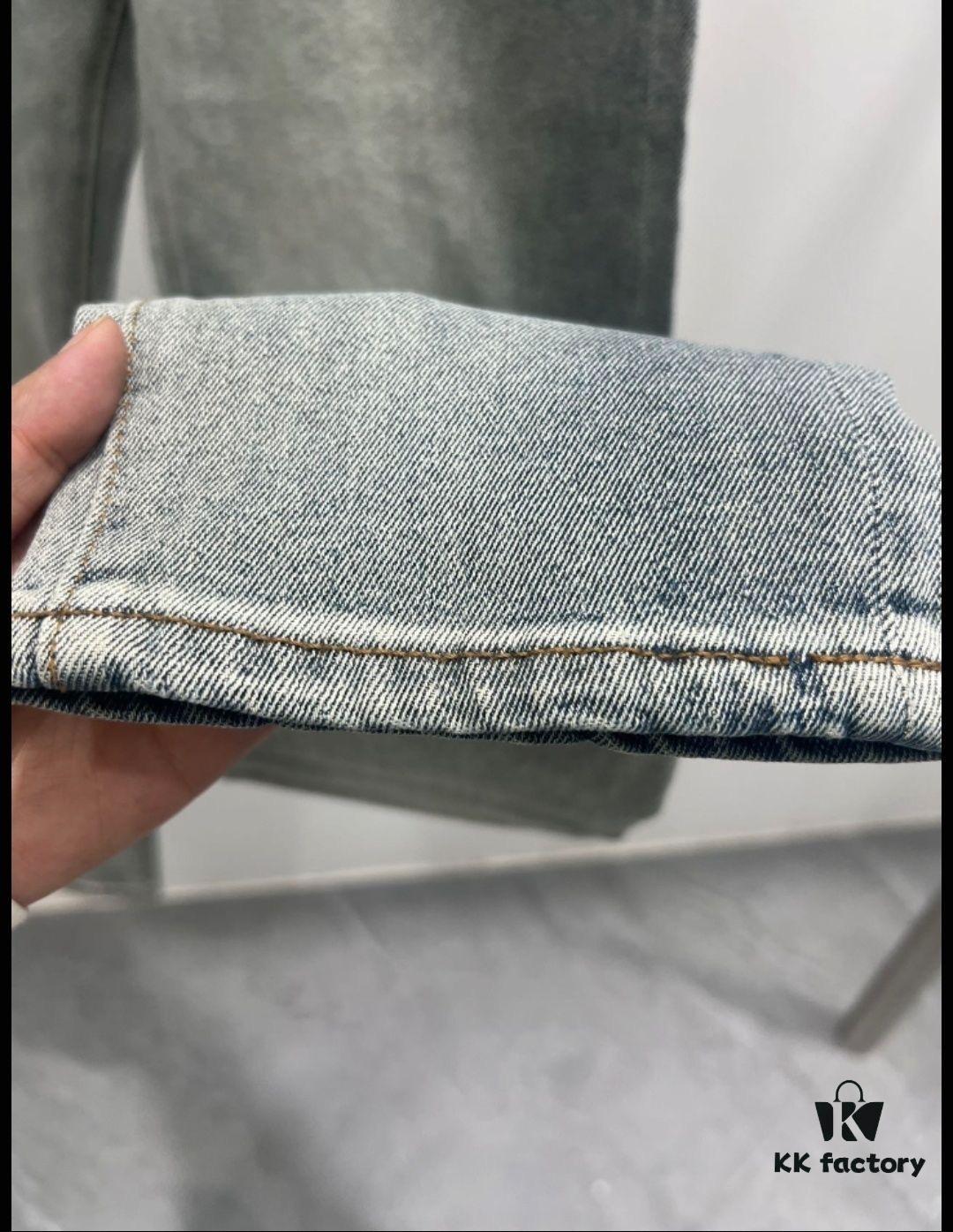6931a27dccd8ab3d7af968f8 2025 Spring Summer European Cabinet New Arrival Ultra A-Level Proxy Grade Overseas Trading Company Order Source Top Original High-End Men's Custom Fashion Slim Straight Jeans