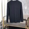 Hermes 25SS Wool Long-Sleeve Base Layer Top, Italian Original Factory Order Channel, Highly Individual and Sophisticated Style, Front Logo Design
