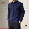 6931a281ccd8ab3d7af9693c Hermès🔥 Latest Custom Notched Collar Long Sleeve T-Shirt Polo, 3D Tailoring, Slim Fit, High-Quality Imported Fabric, Factory Direct, Premium Craftsmanship