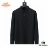 6931a281ccd8ab3d7af9693f Hermès🔥 Latest Custom Notched Collar Long Sleeve T-Shirt Polo, 3D Tailoring, Slim Fit, High-Quality Imported Fabric, Factory Direct, Premium Craftsmanship